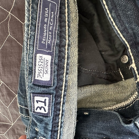 Miss Me Women's Jeans size 31x32 skinny - Picture 7 of 16